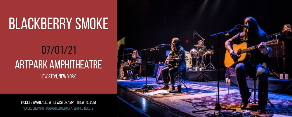 Blackberry Smoke at ARTPARK Amphitheatre tickets Blackberry Smoke at ARTPARK Amphitheatre