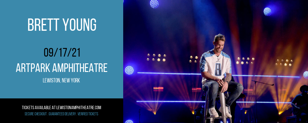 Brett Young at ARTPARK Amphitheatre tickets Brett Young at ARTPARK Amphitheatre