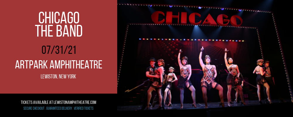 Chicago - The Band at ARTPARK Amphitheatre tickets Chicago - The Band at ARTPARK Amphitheatre