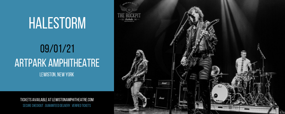 Halestorm at ARTPARK Amphitheatre tickets Halestorm at ARTPARK Amphitheatre