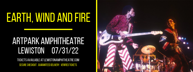Earth, Wind and Fire at ARTPARK Amphitheatre tickets Earth, Wind and Fire at ARTPARK Amphitheatre