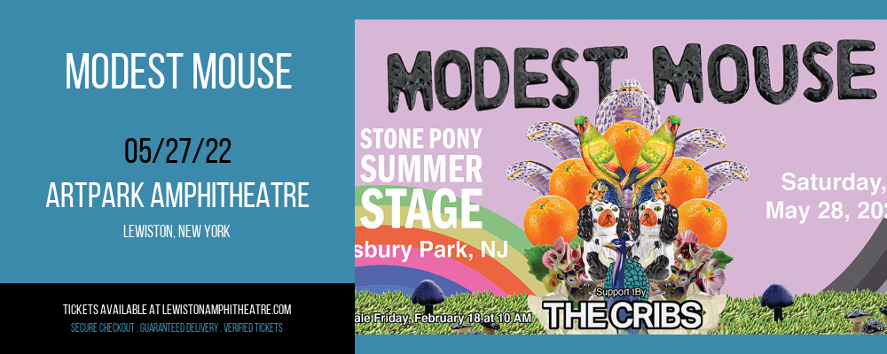 Modest Mouse at ARTPARK Amphitheatre tickets Modest Mouse at ARTPARK Amphitheatre