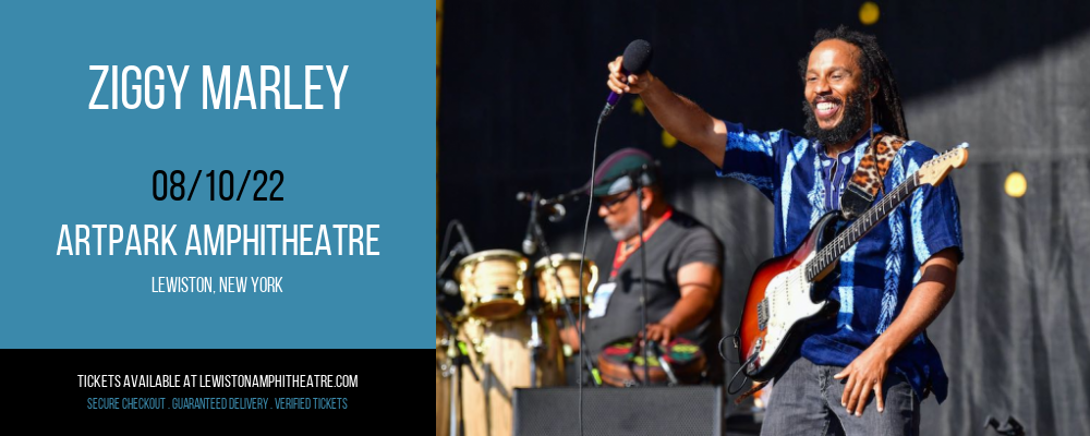 Ziggy Marley at ARTPARK Amphitheatre tickets Ziggy Marley at ARTPARK Amphitheatre
