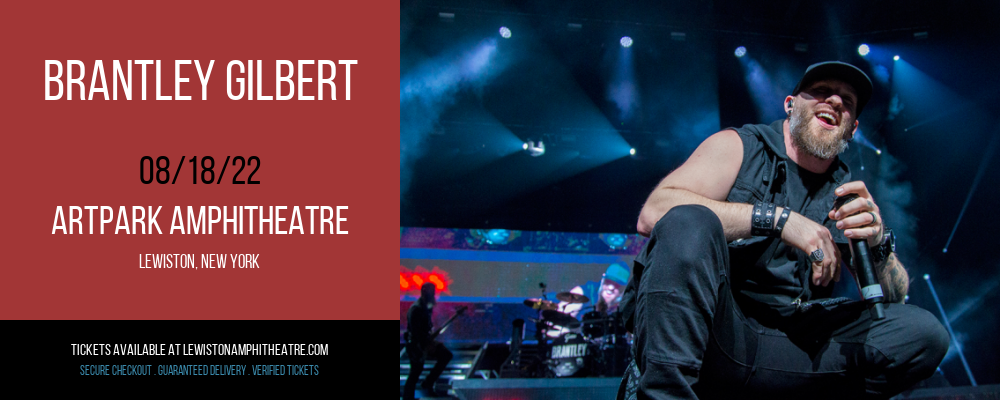 Brantley Gilbert at ARTPARK Amphitheatre tickets Brantley Gilbert at ARTPARK Amphitheatre