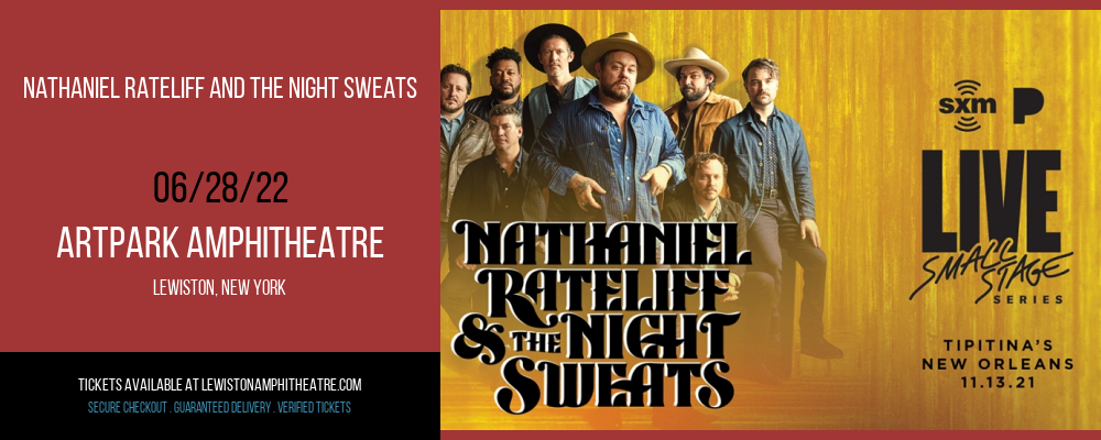 Nathaniel Rateliff and The Night Sweats at ARTPARK Amphitheatre