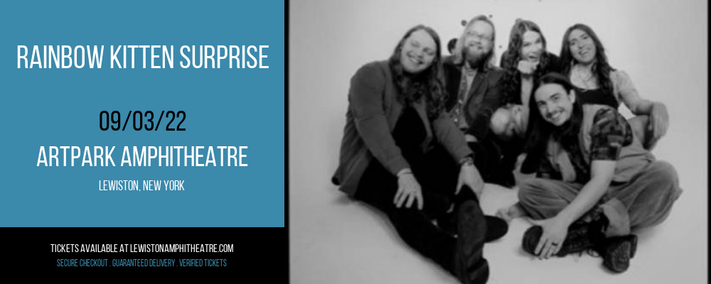 Rainbow Kitten Surprise at ARTPARK Amphitheatre tickets Rainbow Kitten Surprise at ARTPARK Amphitheatre