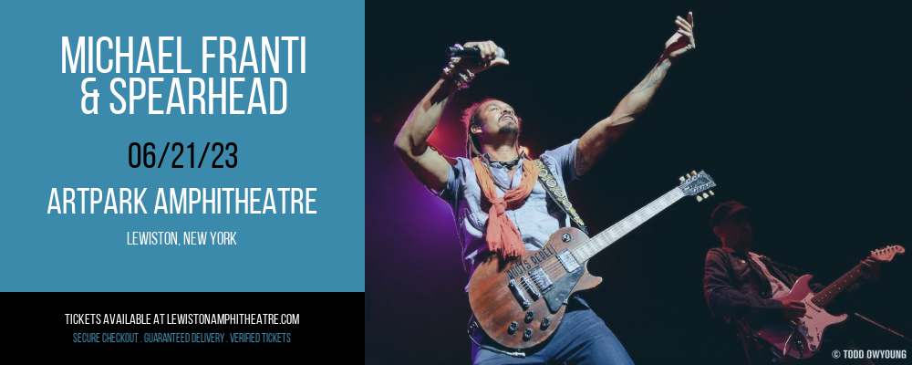 Michael Franti & Spearhead at ARTPARK Amphitheatre