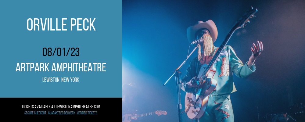 Orville Peck [CANCELLED] at ARTPARK Amphitheatre