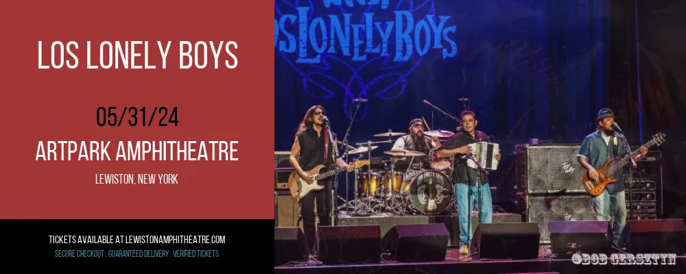 Los Lonely Boys at Artpark Amphitheatre