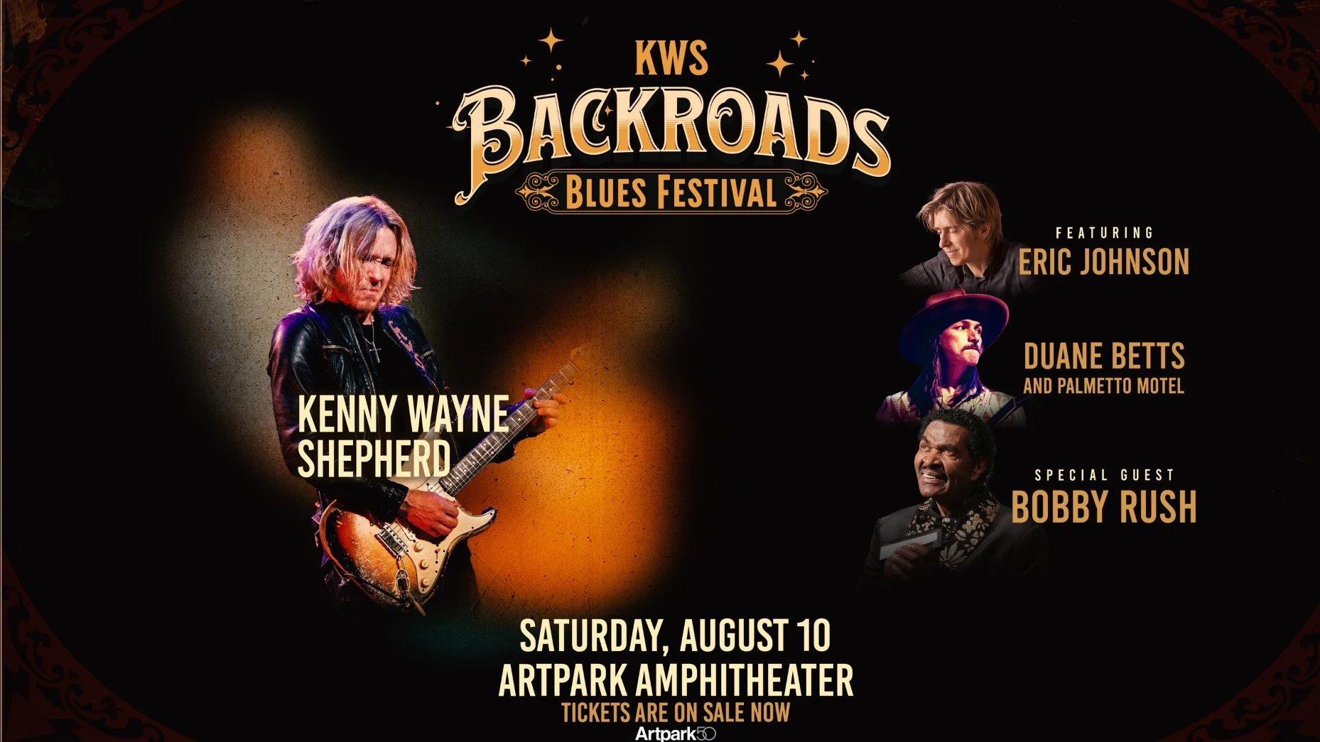Backroads Blues Festival: Kenny Wayne Shepherd, Jimmie Vaughan & Duane Betts