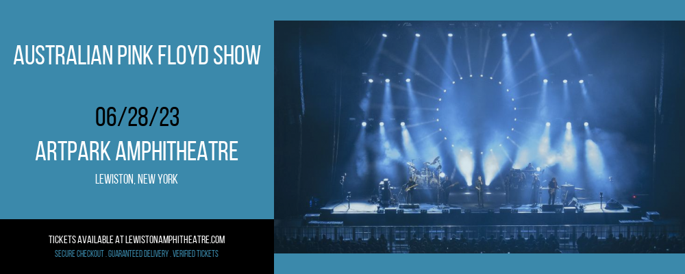 Australian Pink Floyd Show at ARTPARK Amphitheatre