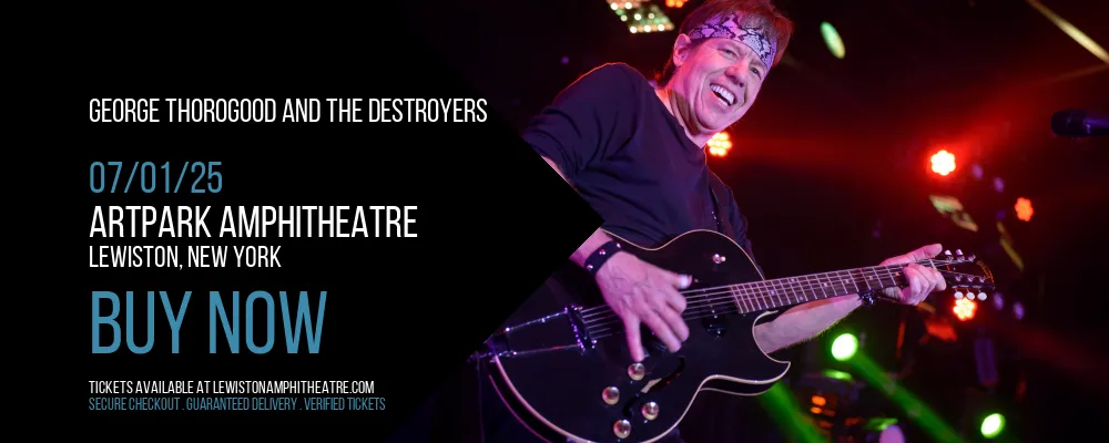 George Thorogood and The Destroyers at Artpark Amphitheatre