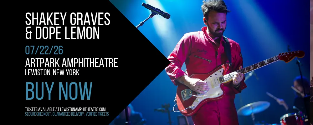 Shakey Graves & Dope Lemon at Artpark Amphitheatre